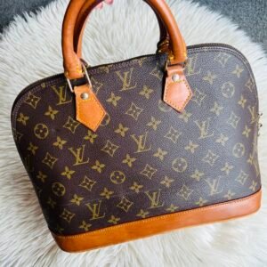 Authentic💯 Louis Vuitton Alma PM Monogram Handbag